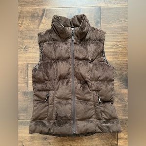 Eddie Bauer- Down Vest- Size XS- Brown